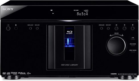 Sony BDP-CX960 400 Disc Blu-ray Disc / DVD MegaChanger (Black) (2009 Model) (Renewed) in Saudi Arabia