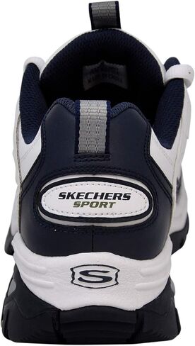 Skechers Men's Energy Afterburn Lace-Up White/Navy Blue Sneaker 11 W US in Saudi Arabia