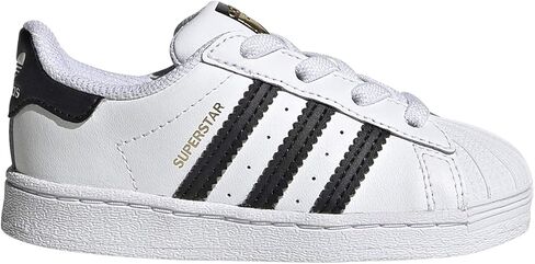 adidas Originals Superstar EL (Infant/Toddler) White/Black 6.5 Toddler M in Kuwait