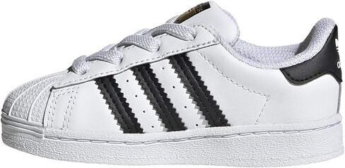 adidas Originals Superstar EL (Infant/Toddler) White/Black 6.5 Toddler M in Kuwait