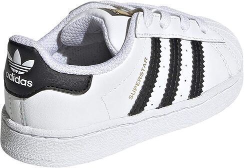adidas Originals Superstar EL (Infant/Toddler) White/Black 6.5 Toddler M in Kuwait