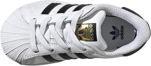 adidas Originals Superstar EL (Infant/Toddler) White/Black 6.5 Toddler M in Kuwait
