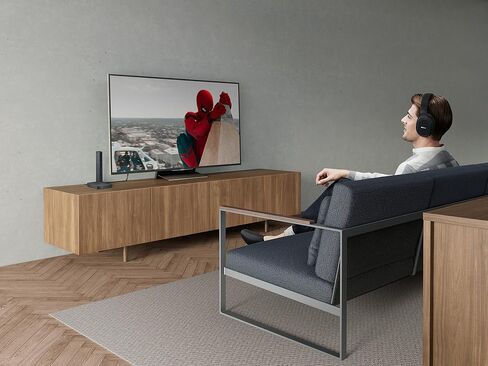 Sony L600 Wireless Digital Surround Dolby Audio Sound Overhead Headphones for Watching TV (WH-L600), Black, 2.1 in Kuwait
