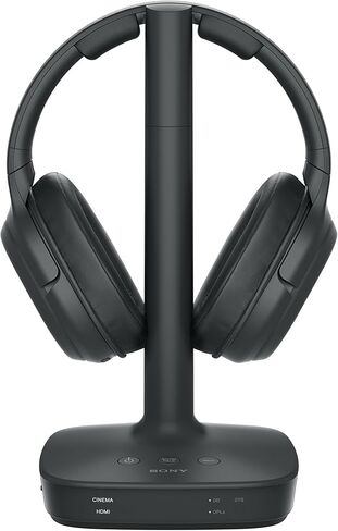 Sony L600 Wireless Digital Surround Dolby Audio Sound Overhead Headphones for Watching TV (WH-L600), Black, 2.1 in Kuwait