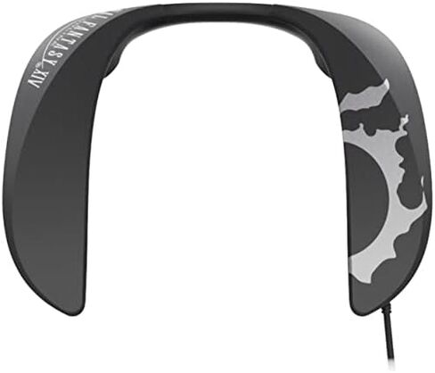 Panasonic SoundSlayer Final Fantasy XIV Online Edition Wearable Gaming Speaker, Lightweight Wired Neck Speaker with Built-in Microphone and Dimensional Sound - SC-GN01PP-FF (Black) in Saudi Arabia