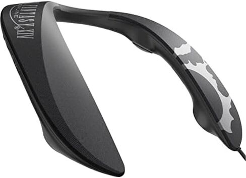 Panasonic SoundSlayer Final Fantasy XIV Online Edition Wearable Gaming Speaker, Lightweight Wired Neck Speaker with Built-in Microphone and Dimensional Sound - SC-GN01PP-FF (Black) in Saudi Arabia
