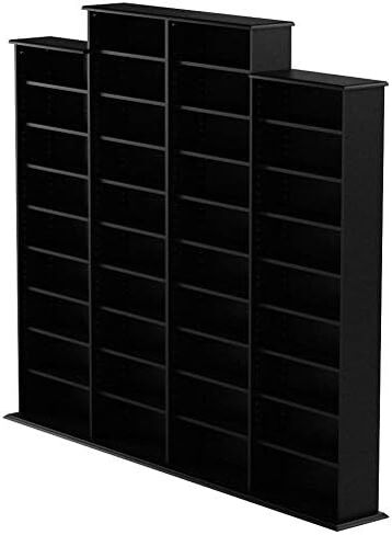 Prepac Large Four-Sided Spinning Tower Storage Cabinet, Espresso in Kuwait