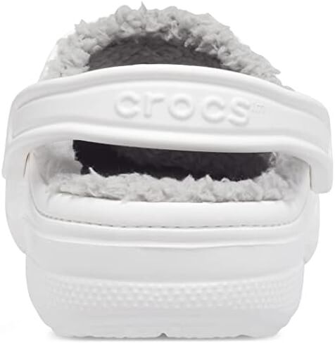 Crocs Baya Lined Clog White/Light Grey Men's 13, Women's 15 Medium in Saudi Arabia