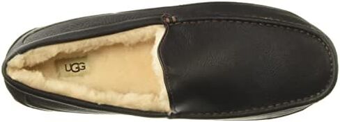 UGG Men's Ascot Slipper, Grey, 13 Wide in Saudi Arabia