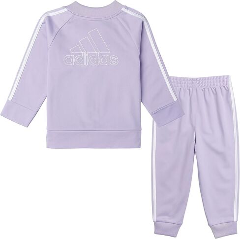مجموعة ملابس Li'l Sport Tricot & Jogger Active للفتيات من أديداس للفتيات الصغيرات in Kuwait