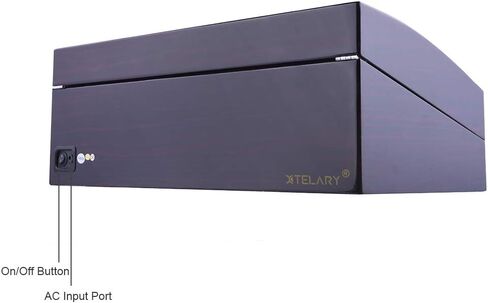 ملفاف ساعة، XTELARY Luxury 4 Motor Quad Watch Winders للساعات الأوتوماتيكية صندوق عرض آمن وخشبي 8+9 تخزين (أبنوسي) in Kuwait