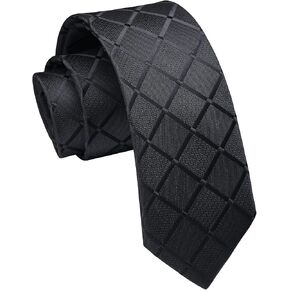 Enlision Skinny Ties for Men 2.17" Mens Necktie Formal Business Silk Silm Tie Woven Jacquard Thin Tie Wedding Party in Saudi Arabia