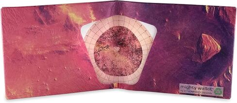 محفظة مطبوع عليها Mars Map Mighty | محفظة Tyvek | محفظة ورقية | محفظة صغيرة | محفظة صغيرة in Kuwait