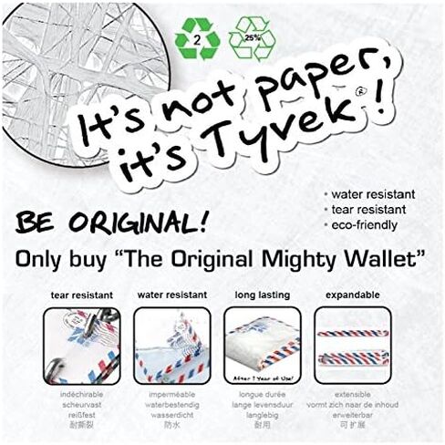 محفظة مطبوع عليها Mars Map Mighty | محفظة Tyvek | محفظة ورقية | محفظة صغيرة | محفظة صغيرة in Kuwait
