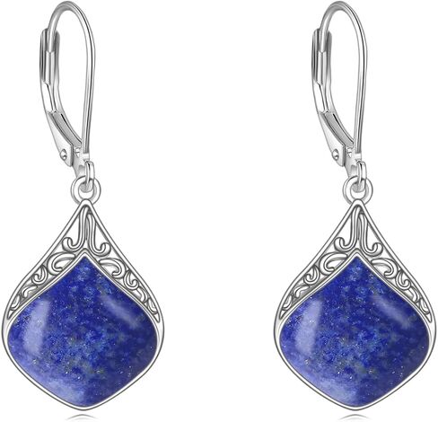 Teardrop Earrings Sterling Silver Filigree Irish Celtic Teardrop Drop Earrings Jewelry Gifts For Women Girls in Kuwait