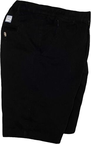 Meripex Apparel Men's 7" Inseam Elastic-Waist Casual Short Shorts 4-Way Stretch in Kuwait