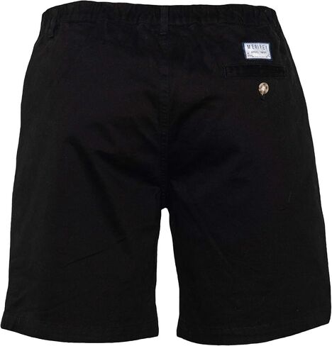 Meripex Apparel Men's 7" Inseam Elastic-Waist Casual Short Shorts 4-Way Stretch in Kuwait