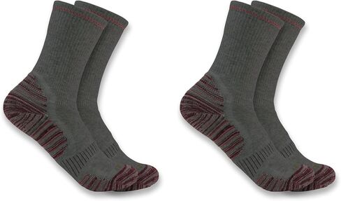 Carhartt Women's Force Midweight Synthetic-Wool Blend Crew Sock 2 Pack in Saudi Arabia