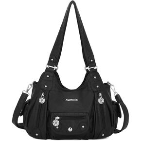 Angel Barcelo Womens Purses and Handbags PU Leather Shoulder Bag Fashion Hobo Bags for Girls in Saudi Arabia