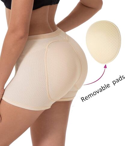 NINGMI Women Butt Lifter Padded Shapewear Enhancer Control Panties Body Shaper Underwear in Kuwait