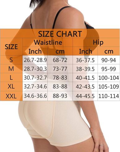 NINGMI Women Butt Lifter Padded Shapewear Enhancer Control Panties Body Shaper Underwear in Kuwait