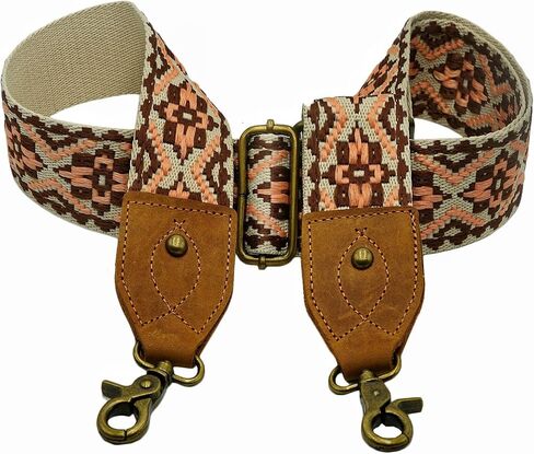 حزام المحفظة استبدال الأشرطة الغيتار crossbody لحقائب اليد حزام الكتف استبدال قابل للتعديل لحقيبة نمط خمر مع جلد البقر جلد طبيعي عرض 2 بوصة in Kuwait