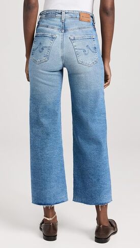 AG Adriano Goldschmied Women's Saige Wide Leg Jeans in Saudi Arabia