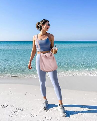 FODOKO Hobo Crossbody Bags 2.0, 19L Large Totes Handbags with Straps for Women, Multi Nylon Shoulder Bags for Travel Gym in Kuwait
