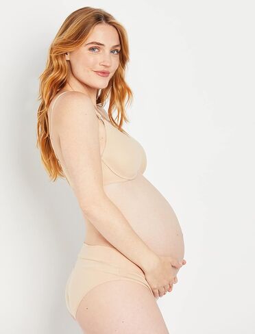 Motherhood Maternity Women's Comfort Lightly Lined Full Coverage Underwire Maternity & Nursing T-Shirt Bra in Kuwait
