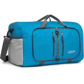 G4Free 40L 65L Foldable Duffel Bag Water Resistant Carry On Tote Bag Lightweight Packable Duffel Bag for Travel Overnight Weekender Bag for Men Women