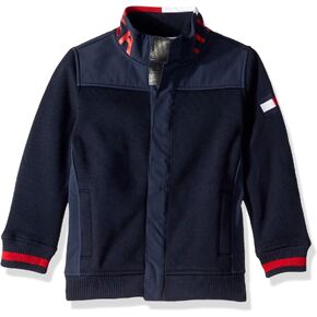 Tommy Hilfiger Boys' Big Adaptive Zip Mock Neck with Magnetic Zipper in Saudi Arabia