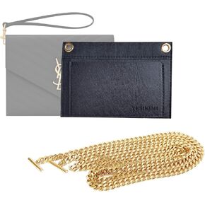 MONOGRAM Clutch Conversion Kit Premium Felt Inset With 120cm Chain For her