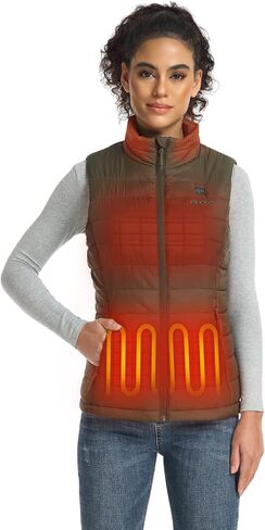ORORO [Upgraded Battery] Women's Heated Vest with Battery Pack in Saudi Arabia