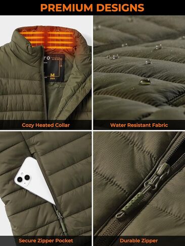 ORORO [Upgraded Battery] Women's Heated Vest with Battery Pack in Saudi Arabia