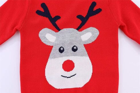 Mud Kingdom Boys Christmas Sweaters Xmas Reindeer Clothes in Saudi Arabia