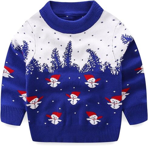 Mud Kingdom Boys Christmas Sweaters Xmas Reindeer Clothes in Kuwait