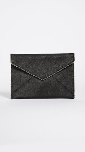 Rebecca Minkoff Leo Envelope Clutch Purse for Women – Quality Leather Purses for Women, Women’s Clutch Purse in Saudi Arabia