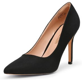 DREAM PAIRS Women's Closed Toe High Heels Dress Pointed Toe Wedding Pump Shoes