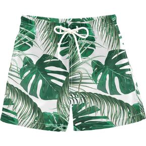 Boys Swim Trunks for 2-14 Years Swim Beach Shorts Baby Kids Swimwear Board Shorts Bathing Suit Hawaii Vacation