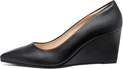 أحذية DREAM PAIRS النسائية ذات الكعب العالي ومقدمة مغلقة فستان الزفاف والعروس بمقدمة مدببة أحذية بكعب عالي in Kuwait