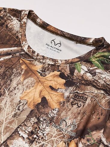 Realtree Men's 2 Pack Long Sleeve Performance Tees in Kuwait