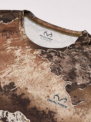 Realtree Men's 2 Pack Long Sleeve Performance Tees in Kuwait