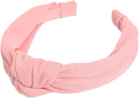 Jersey-Knit Knotted Women's Headband | Cream, Ivory, Off-White | Cotton in Kuwait