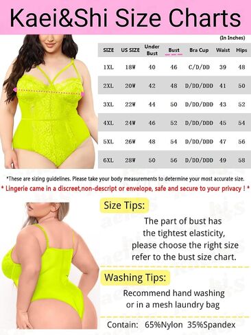 Kaei&Shi Plus Size Eyelash Lace Bodysuit, Snap Crotch Sexy Top Lingerie, Club Outfit in Saudi Arabia