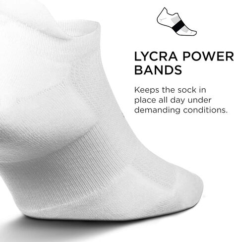 وسادة عالية الأداء من Feetures بدون علامة تبويب - جوارب للجري للرجال والنساء - جوارب رياضية للكاحل - ماصة للرطوبة in Kuwait