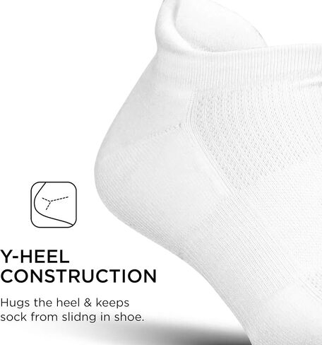 وسادة عالية الأداء من Feetures بدون علامة تبويب - جوارب للجري للرجال والنساء - جوارب رياضية للكاحل - ماصة للرطوبة in Kuwait