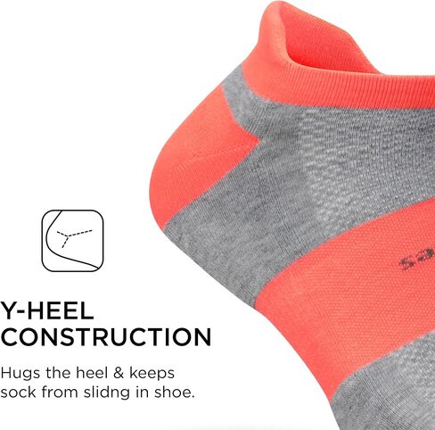 وسادة عالية الأداء من Feetures بدون علامة تبويب - جوارب للجري للرجال والنساء - جوارب رياضية للكاحل - ماصة للرطوبة in Kuwait