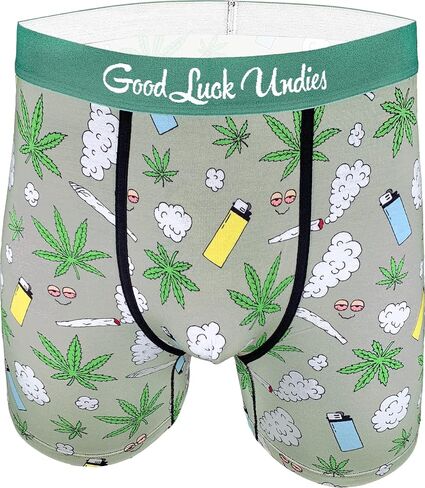 ملابس داخلية قصيرة للرجال من Good Luck Undies بوكسر ماريجوانا in Kuwait