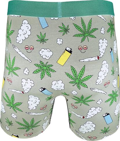 ملابس داخلية قصيرة للرجال من Good Luck Undies بوكسر ماريجوانا in Kuwait