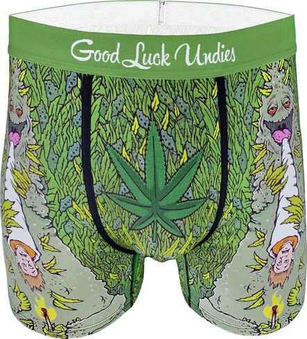 ملابس داخلية قصيرة للرجال من Good Luck Undies بوكسر ماريجوانا in Kuwait